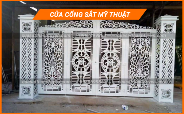 Cửa Sắt Mỹ Thuật - CỬA CỔNG CNC 