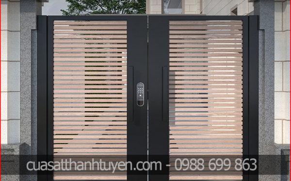 Cửa Sắt 2 Cánh Hiện Đại Tại Bình Dương - Giải Pháp An Toàn Cho Gia Đình